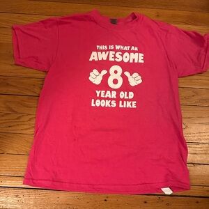 Awesome 8-Year-Old Pink T-Shirt